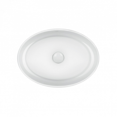 Раковина-чаша Qtap Kolibri 50x36x14 White с донным клапаном QT10113054W