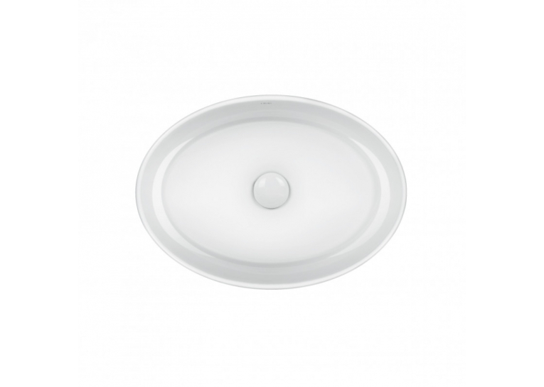 Раковина-чаша Qtap Kolibri 50x36x14 White с донным клапаном QT10113054W