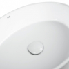 Раковина-чаша Qtap Kolibri 50x36x14 White с донным клапаном QT10113054W