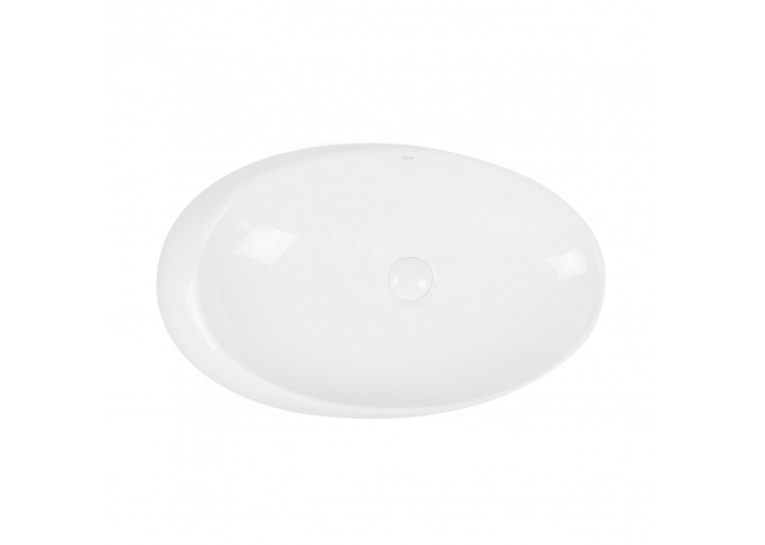  Раковина-чаша Qtap Leo 69x43,5x18 White з донним клапаном QT11111094W