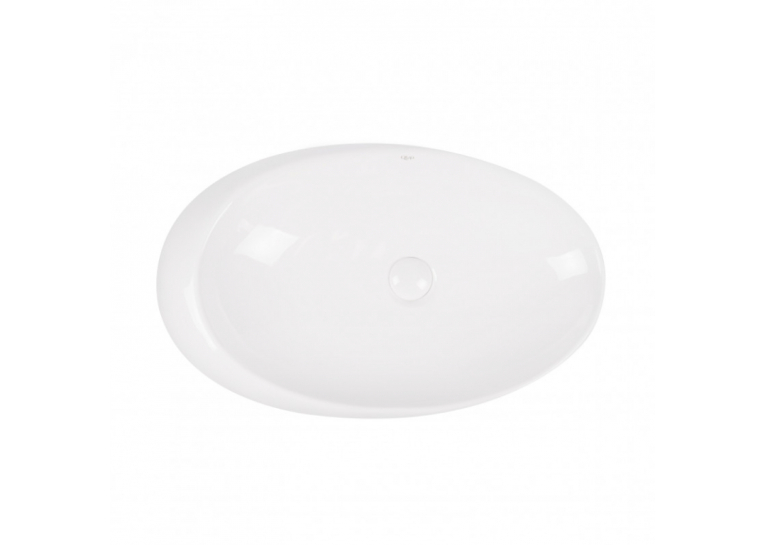  Раковина-чаша Qtap Leo 69x43,5x18 White з донним клапаном QT11111094W
