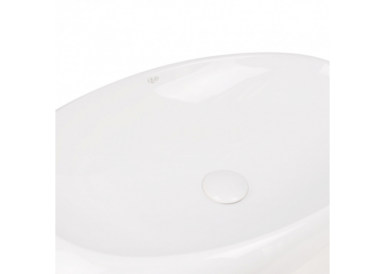  Раковина-чаша Qtap Leo 69x43,5x18 White з донним клапаном QT11111094W