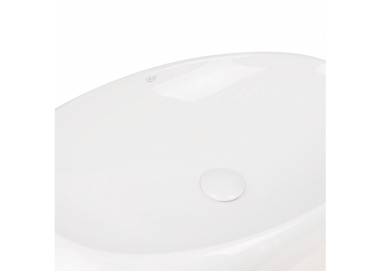  Раковина-чаша Qtap Leo 69x43,5x18 White з донним клапаном QT11111094W