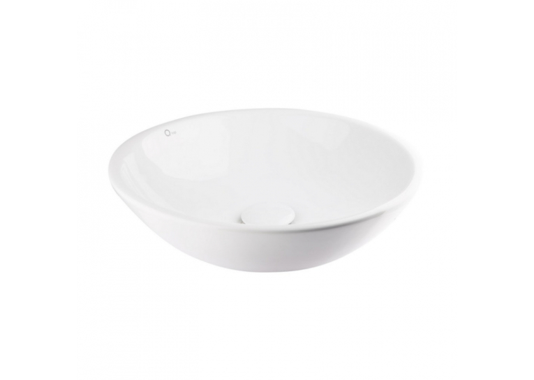 Раковина-чаша Qtap Owl 40x40x15,5 White с донным клапаном QT1911K53W
