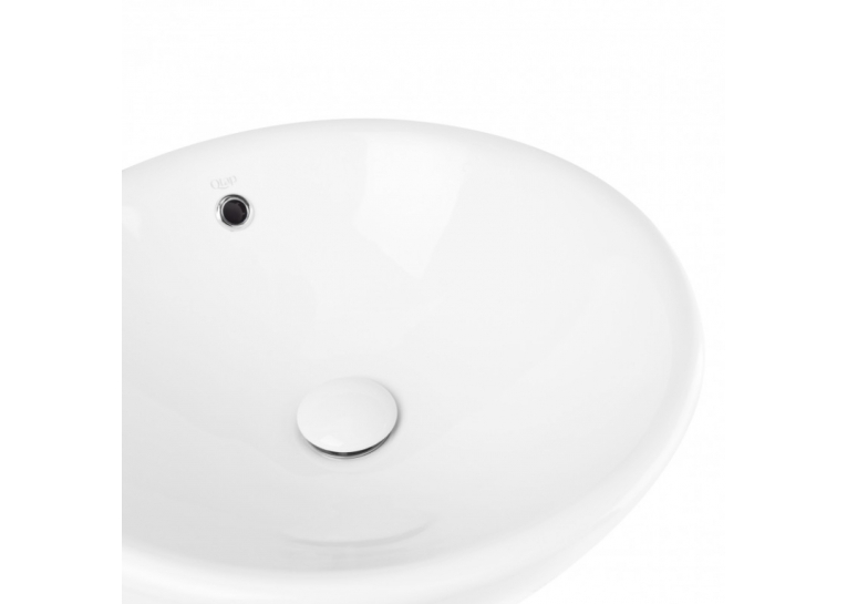  Раковина-чаша Qtap Robin 38,3x38,3x17,5 White з донним клапаном QT1311L408W