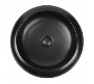 Раковина-чаша Qtap Robin 46x46x10 Matt black QT13113062MB