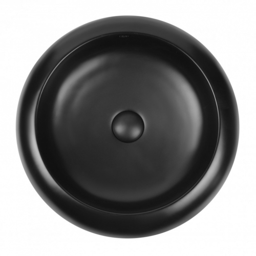 Раковина-чаша Qtap Robin 46x46x10 Matt black QT13113062MB