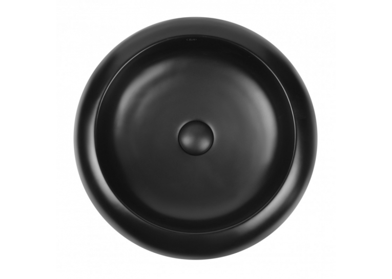 Раковина-чаша Qtap Robin 46x46x10 Matt black QT13113062MB