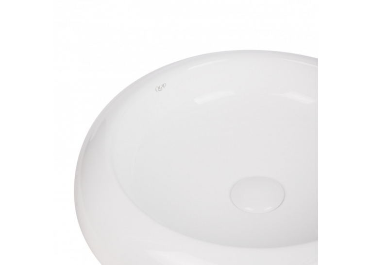 Раковина-чаша Qtap Robin 46x46x10 White с донным клапаном QT13113062W