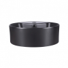  Раковина-чаша Qtap Scorpio 40x40x14 Matt black з донним клапаном QT14113018BMBMB