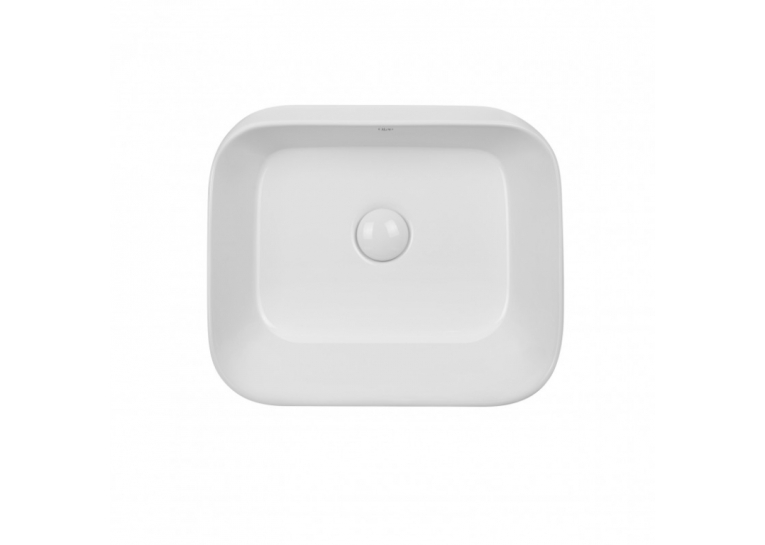 Раковина-чаша Qtap Scorpio 45x39x12 White с донным клапаном QT14112242W