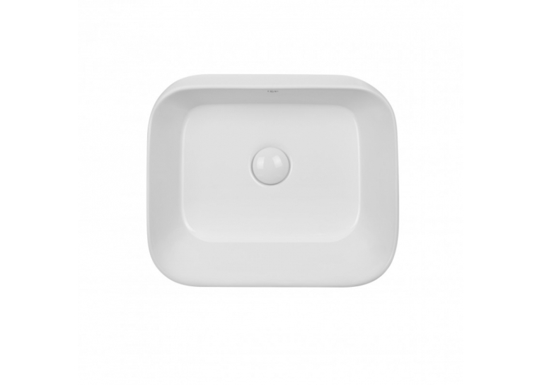 Раковина-чаша Qtap Scorpio 45x39x12 White с донным клапаном QT14112242W