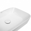 Раковина-чаша Qtap Scorpio 45x39x12 White с донным клапаном QT14112242W
