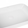 Раковина-чаша Qtap Scorpio 55x39x12 White с донным клапаном QT14112243W