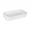 Раковина-чаша Qtap Scorpio 55x39x12 White с донным клапаном QT14112243W