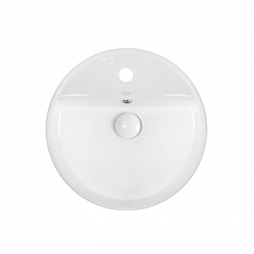 Раковина-чаша Qtap Swan 42x42x14,5 White с донным клапаном QT1611A051TW