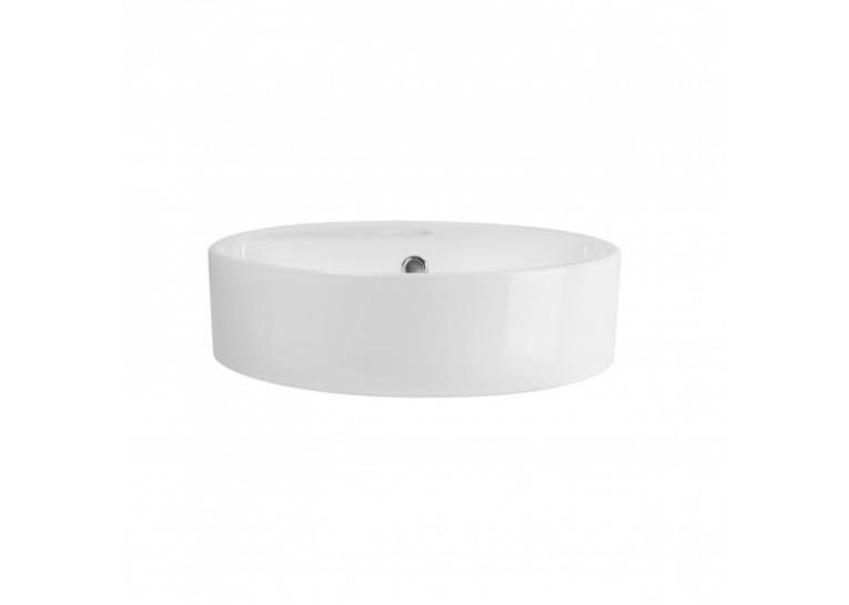 Раковина-чаша Qtap Swan 42x42x14,5 White с донным клапаном QT1611A051TW