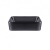  Раковина-чаша Qtap Tern 47,5x37x14 Matt black з донним клапаном QT172074MBMB