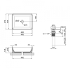  Раковина-чаша Qtap Tern 47,5x37x14 Matt black з донним клапаном QT172074MBMB