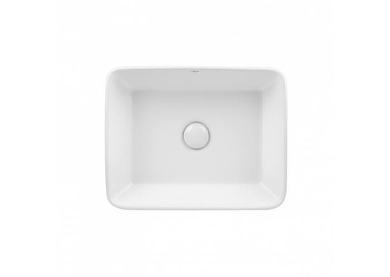  Раковина-чаша Qtap Tern 47,5x37x14 White з донним клапаном QT17112074W