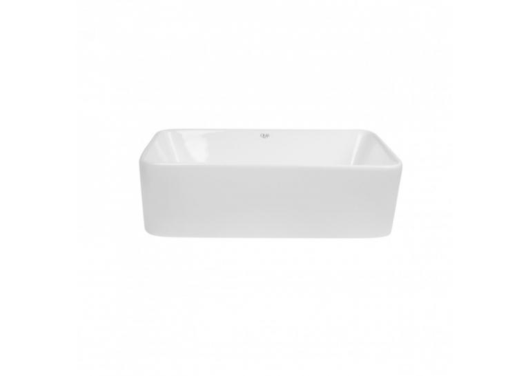 Раковина-чаша Qtap Tern 47,5x37x14 White с донным клапаном QT17112074W