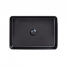  Раковина-чаша Qtap Tern 50x35x14, 5 Matt black з донним клапаном QT1711A055MB