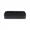  Раковина-чаша Qtap Tern 50x35x14, 5 Matt black з донним клапаном QT1711A055MB