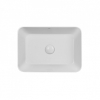 Раковина-чаша Qtap Virgo 49x35x11 White с донным клапаном QT18112261W