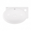  Раковина Qtap Leo 43x29x14 White з донним клапаном QT11115011RW