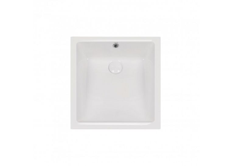  Раковина Qtap Stork 44x34x19 White з донним клапаном QT15116086W
