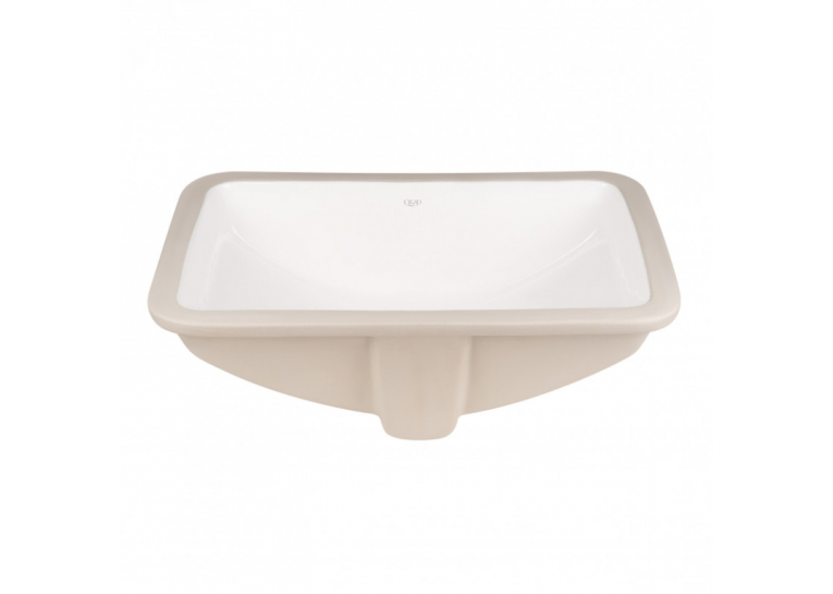 Раковина Qtap Stork 53x37x20 White с донным клапаном QT15116032W