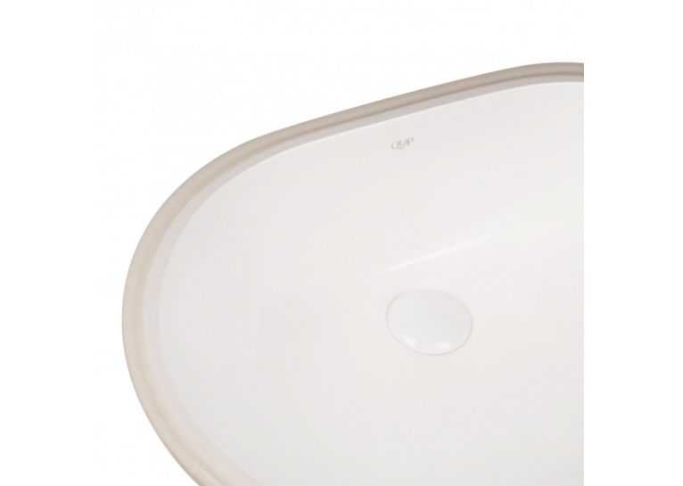  Раковина Qtap Stork 58,5x39,5x19,5 White з донним клапаном QT15116030W