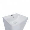  Раковина підлогова моноблок Qtap Tern 44x38x83 White з донним клапаном QT1711G302W
