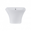  Раковина підвісна моноблок Qtap Crow 50x40x38,5 White з донним клапаном QT0511G815W