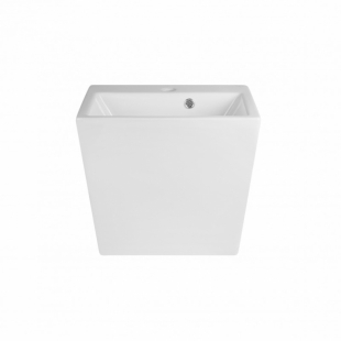 Раковина подвесная моноблок Qtap Tern 46,5x38,5x37 White с донным клапаном QT1711G803W