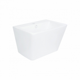 Раковина подвесная моноблок Qtap Tern 56,5x44,5x38,5 White с донным клапаном QT1711003GW