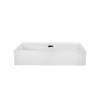 Раковина Qtap Nando LT 60x42x12 White с донным клапаном QT12112173W