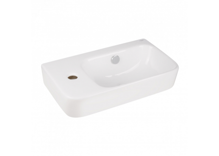  Раковина Qtap Tern 45x26x15,5 White з донним клапаном QT17115117LW