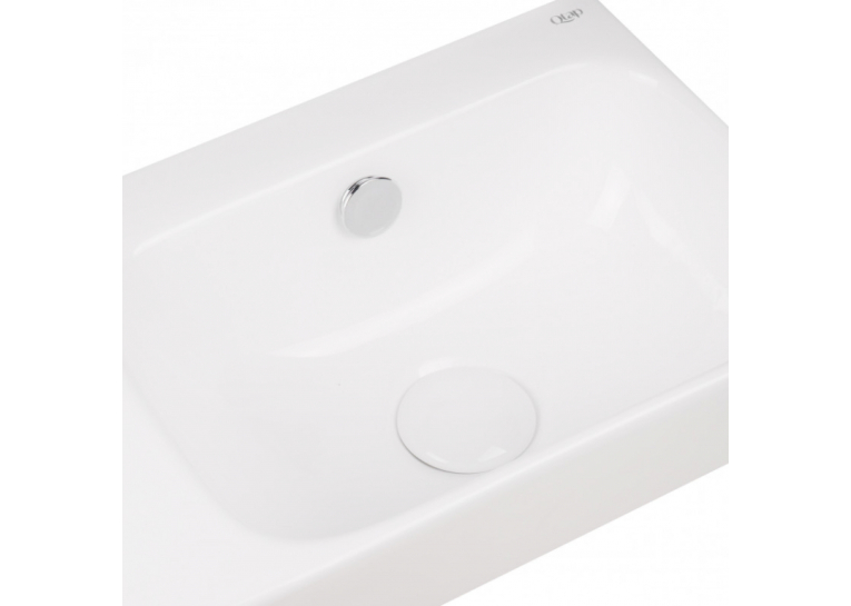  Раковина Qtap Tern 45x26x15,5 White з донним клапаном QT17115117LW