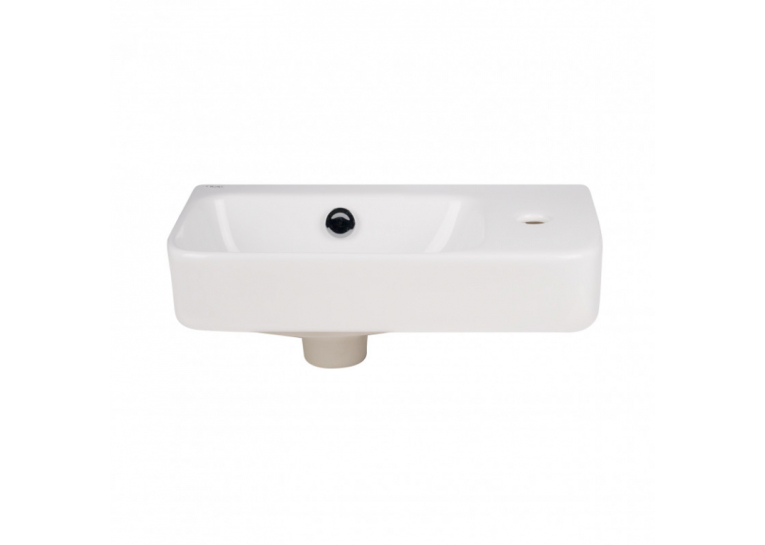  Раковина Qtap Tern 45x26x15,5 White з донним клапаном QT17115117RW