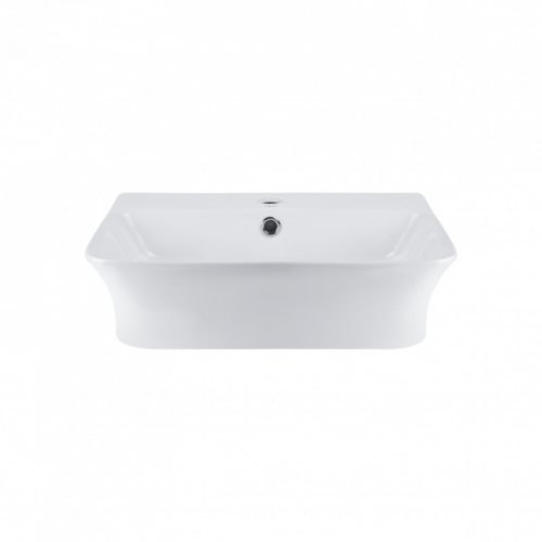 Раковина Qtap Virgo 48,5x41x12,5 White з донним клапаном QT18112258W
