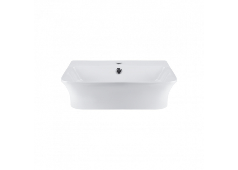  Раковина Qtap Virgo 48,5x41x12,5 White з донним клапаном QT18112258W