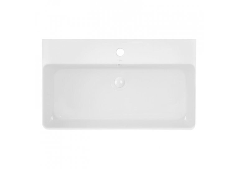  Раковина Qtap Nando 71x42,5x13,5 White з донним клапаном QT1211K427W