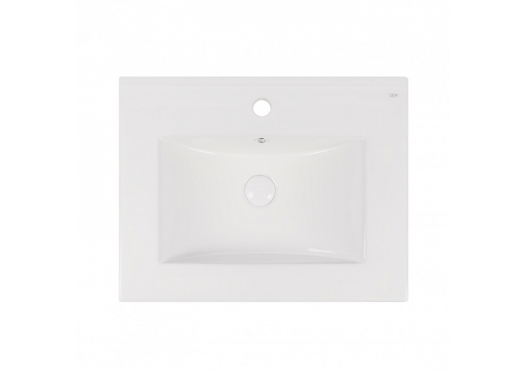  Раковина Qtap Albatross New 60x47x18 White з донним клапаном QT0111750660W