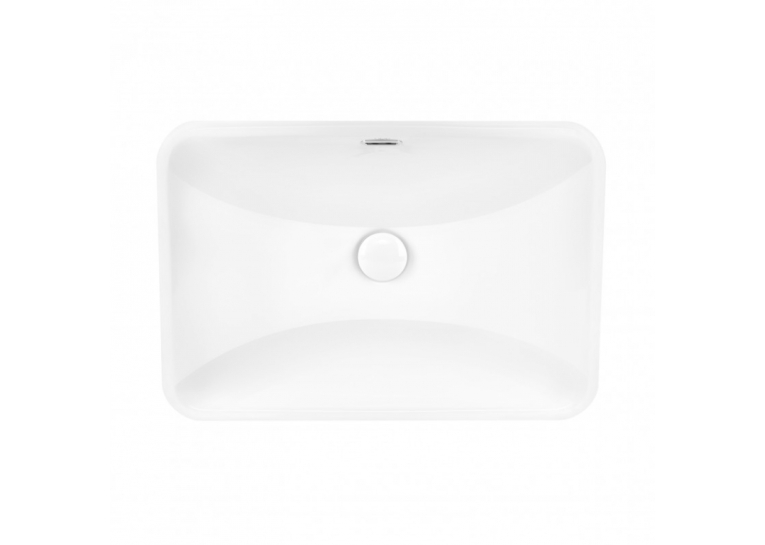  Раковина Qtap Jay 59x40x17,5 White з донним клапаном QT0711K306W