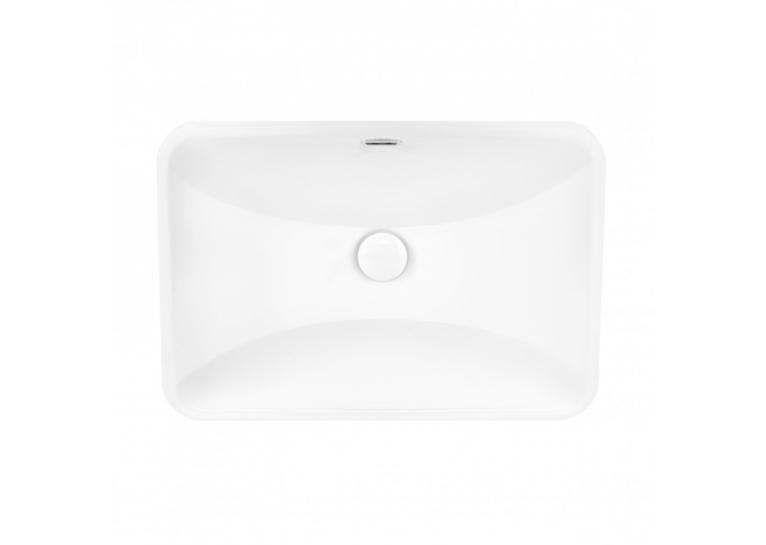  Раковина Qtap Jay 59x40x17,5 White з донним клапаном QT0711K306W