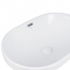 Раковина Qtap Leo 59x40x17 White с донным клапаном QT11114028W