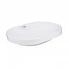 Раковина Qtap Leo 59x40x17 White с донным клапаном QT11114028W