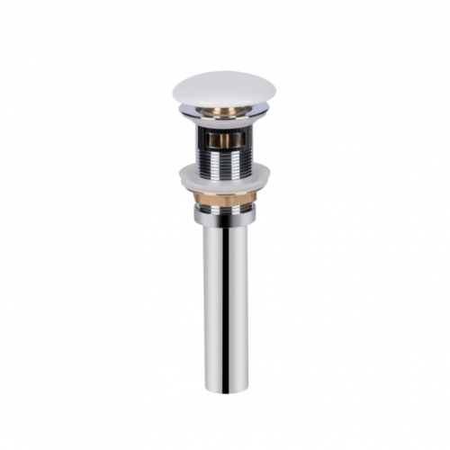 Раковина Qtap Leo 59x40x17 White с донным клапаном QT11114028W