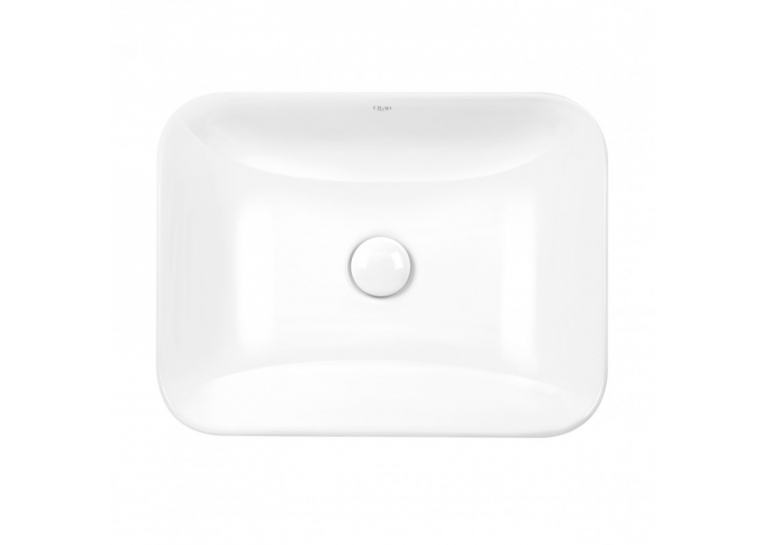 Раковина Qtap Scorpio 50x38x14,5 White с донным клапаном QT1411K490W